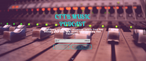 Screen Shot of CTTB Music Podcast Homepage