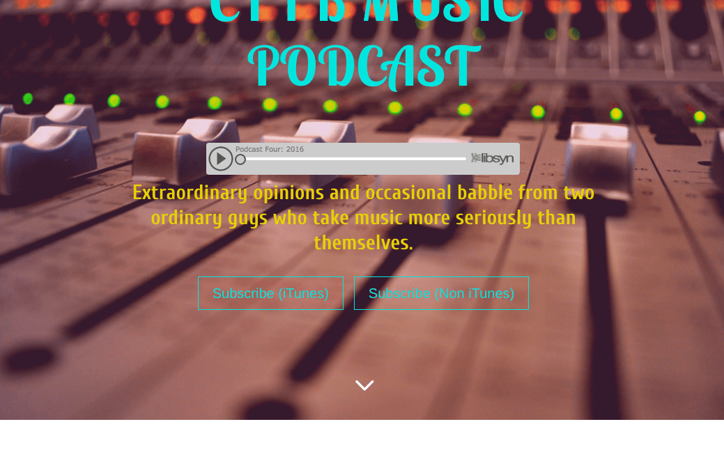 The CTTB Music Podcast